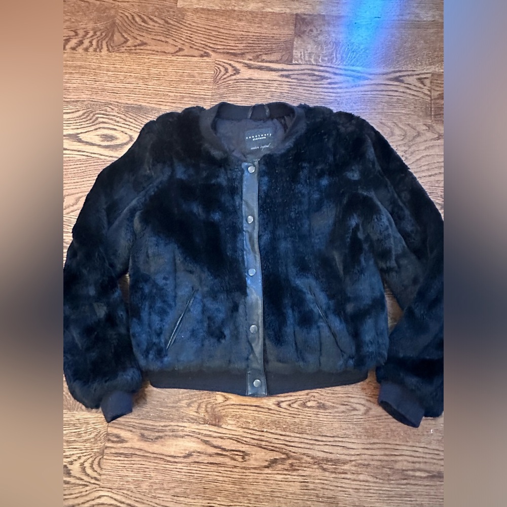 Sanctuary Faux Fur Bomber Jacket